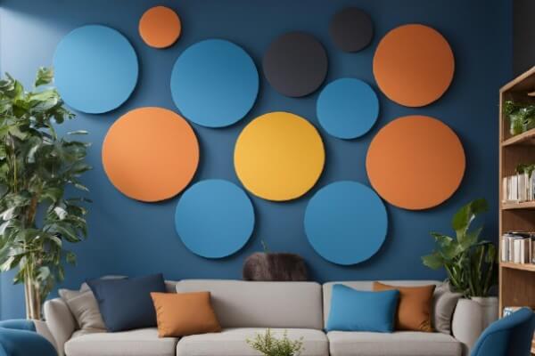 acoustic wall circular panels