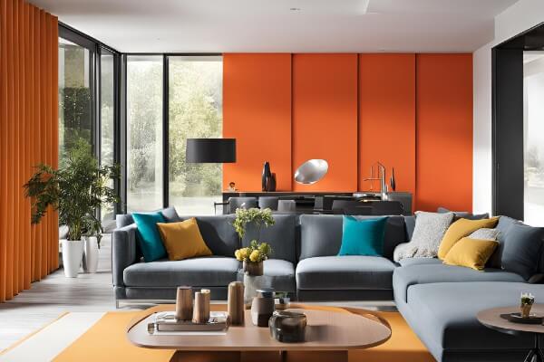 acoustic wall panels oranges
